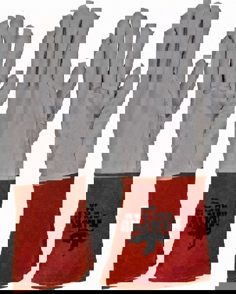 Welding Gloves: Size Large, Leather, MIG & TIG Application